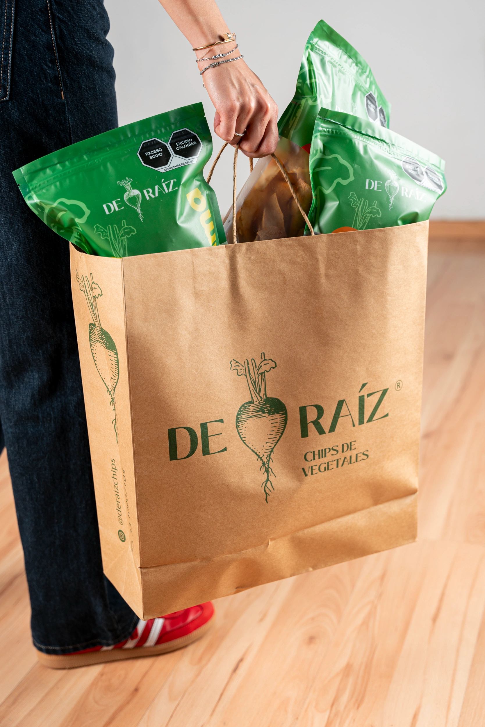 chips de raíz